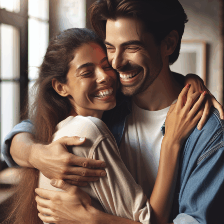 Pareja feliz y sana, tratamiento para la dependencia emocional en parejas.