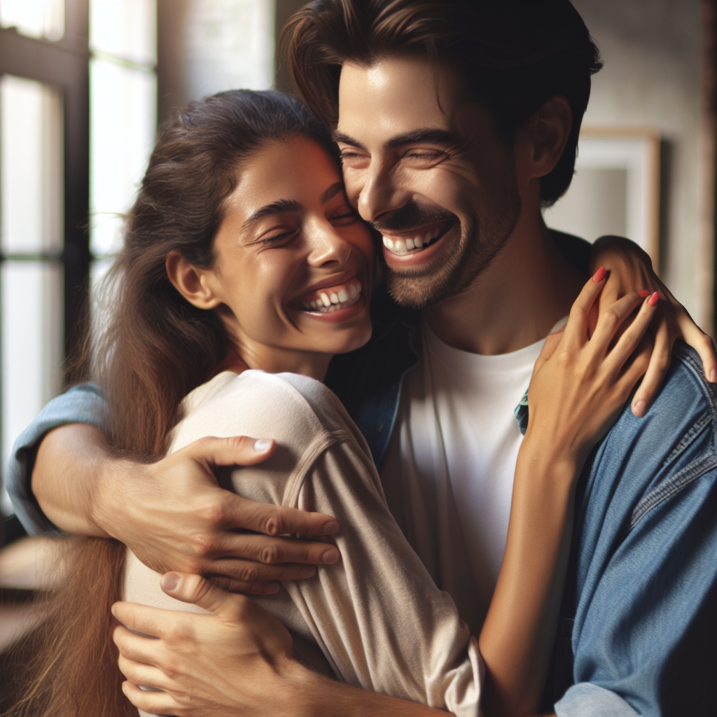 Pareja feliz y sana, tratamiento para la dependencia emocional en parejas.