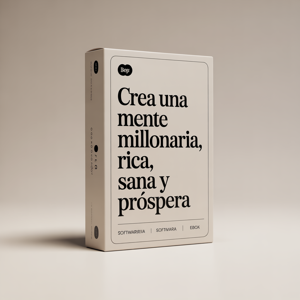 Imagen del producto Crea Una Mente Millonaria, Rica, Sana y Próspera