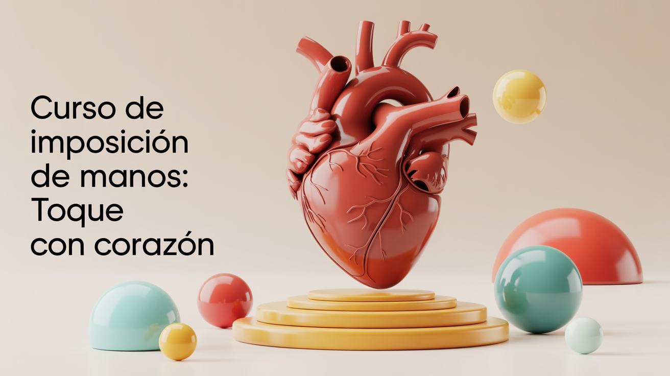 Imagen de concepto para Curso de imposición de manos: toque con corazón