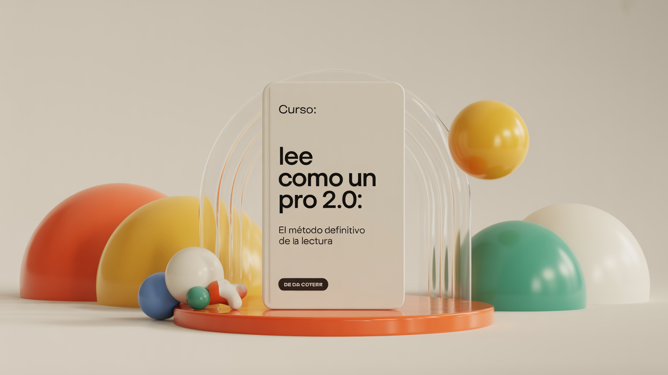 Imagen de concepto para CURSO: LEE COMO UN PRO 2.0: El método definitivo de la lectura