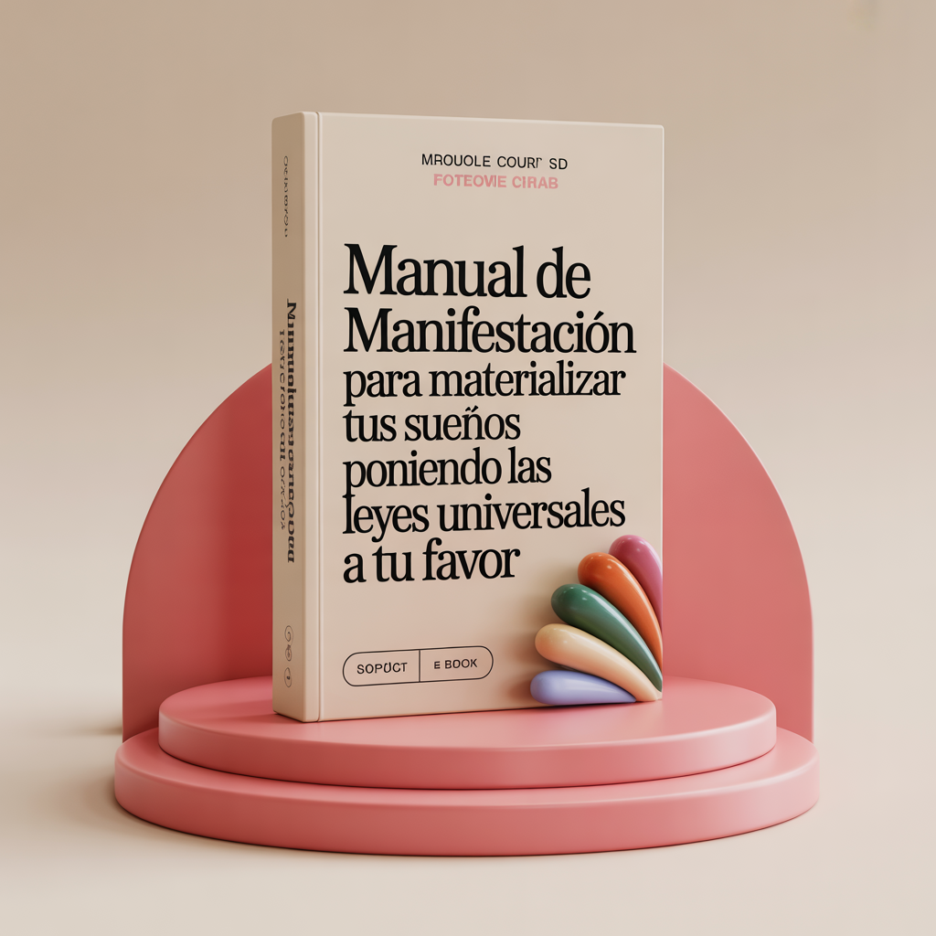 Imagen del producto Manual de Manifestación para Materializar tus Sueños Poniendo las Leyes Universales a tu Favor