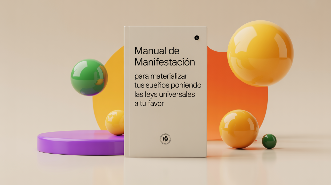 Imagen de concepto para Manual de Manifestación para Materializar tus Sueños Poniendo las Leyes Universales a tu Favor