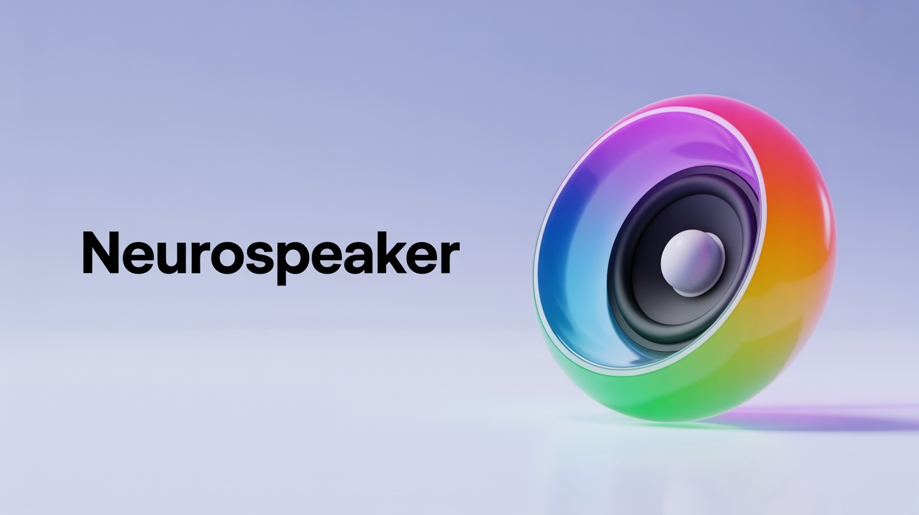 Imagen de concepto para NeuroSpeaker