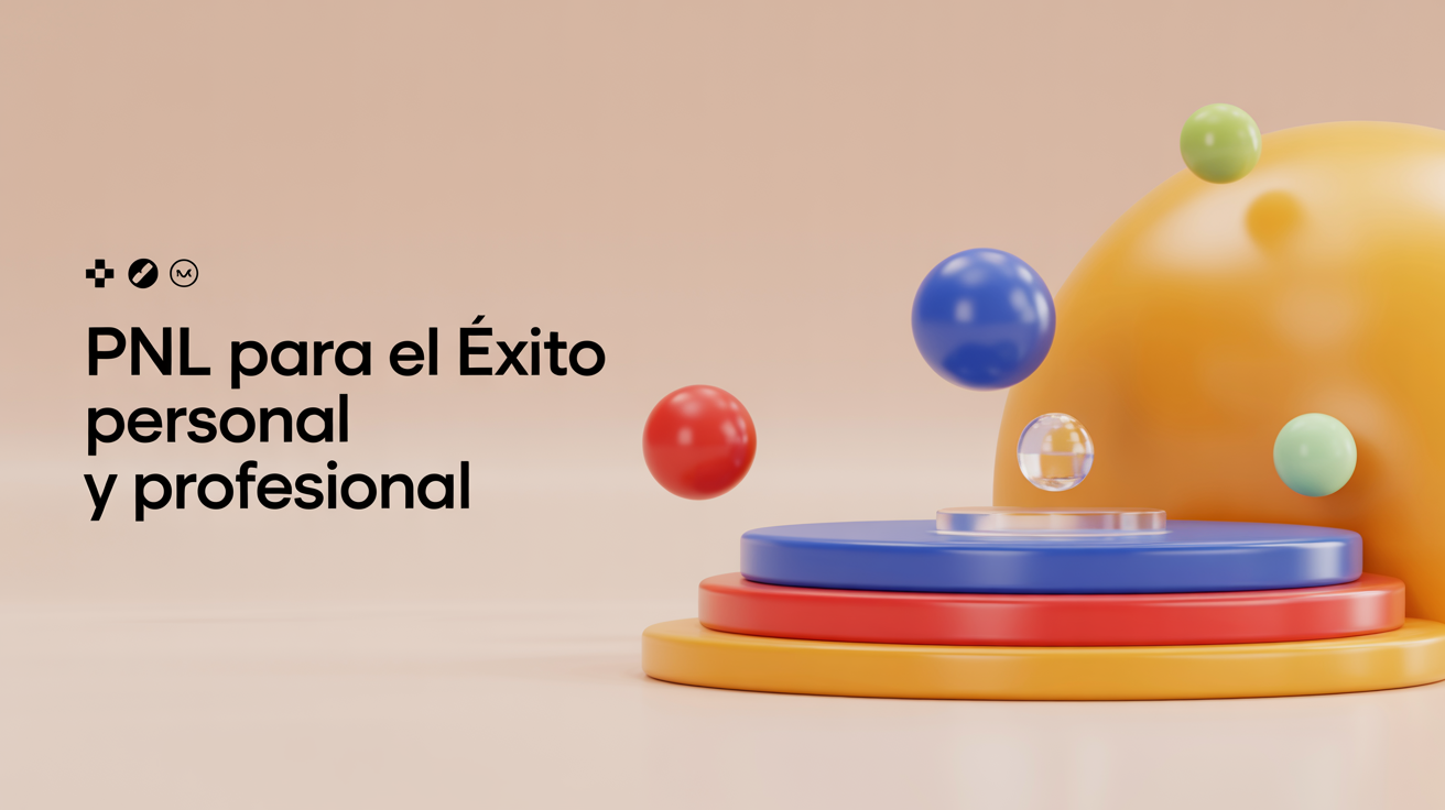 Imagen de concepto para PNL para el Éxito Personal y Profesional