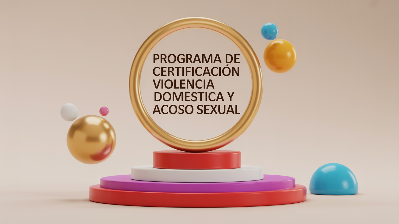 Imagen de concepto para Programa de Certificación en Violencia Domestica y Acoso Sexual