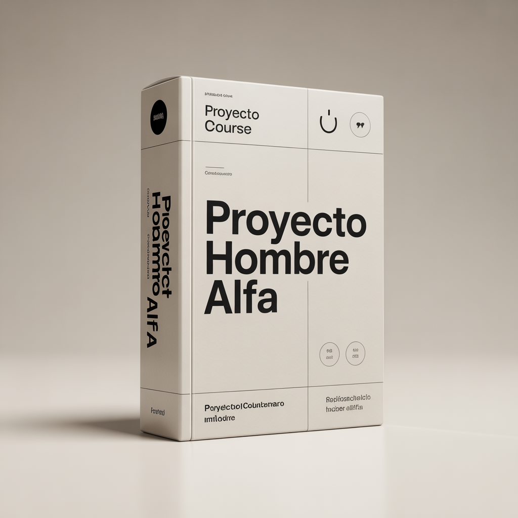 Imagen del producto Proyecto Hombre ALFA