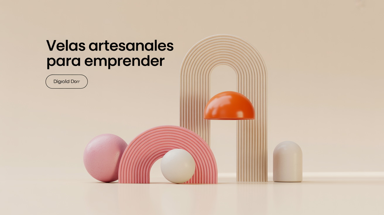 Imagen de concepto para Velas artesanales para emprender