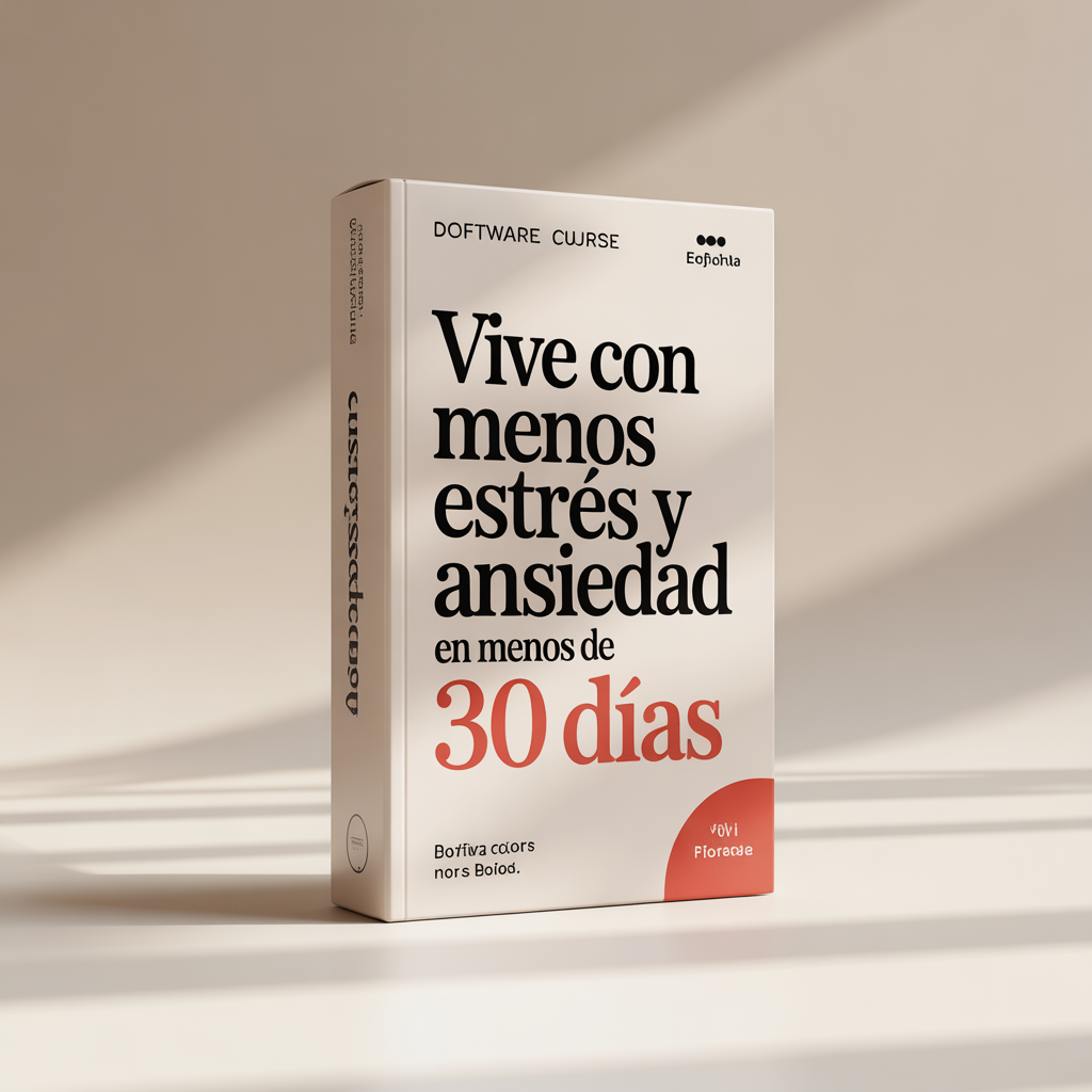 Imagen del producto Vive con Menos Estrés y Ansiedad en Menos de 30 Días