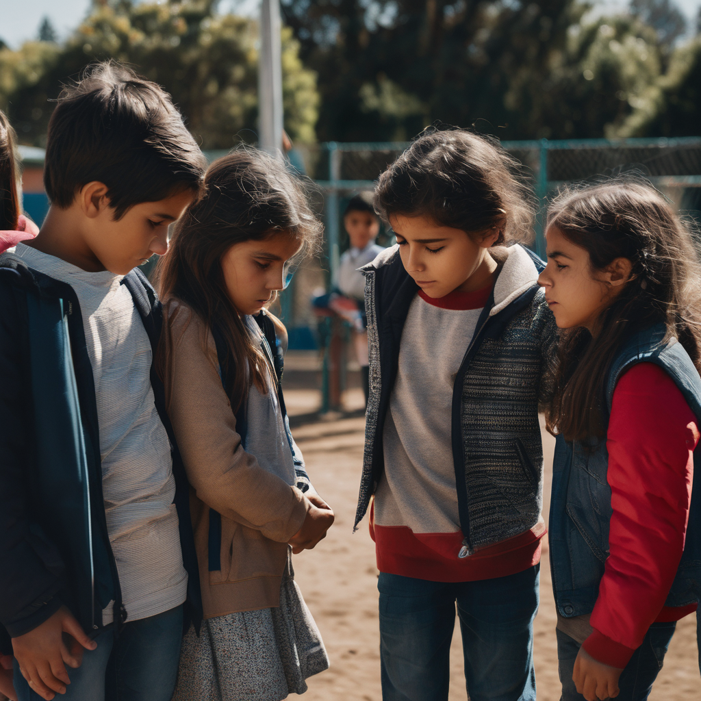 Niños jugando en grupo, compartiendo y mostrando empatía.