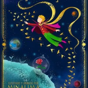 Portada de El Principito (edición ilustrada y animada por MinaLima)