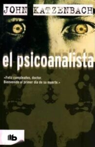 Portada del libro El psicoanalista de John Katzenbach
