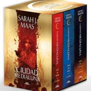 Estuche Ciudad Medialuna (contiene: Casa de tierra y sangre | Casa de cielo y aliento | Casa de llama y sombra) - Sarah J. Maas