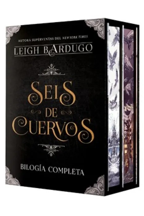 Portada del ESTUCHE SAGA SEIS DE CUERVOS de Leigh Bardugo