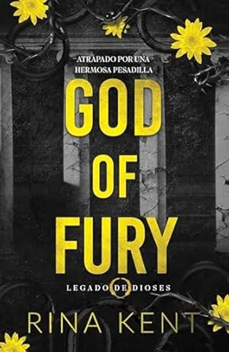 Portada del libro God of fury de Rina Kent