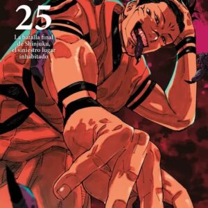 Portada de Jujutsu Kaisen 25 - Gege Akutami