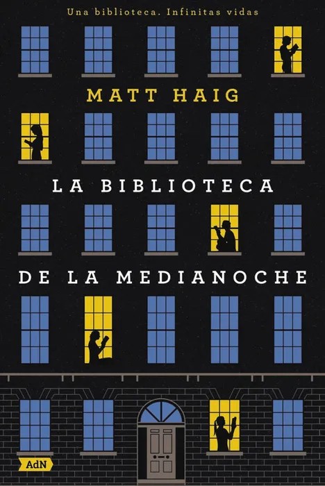 Portada de La Biblioteca de la Medianoche - Matt Haig