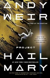 Portada del libro Project Hail Mary de Andy Weir