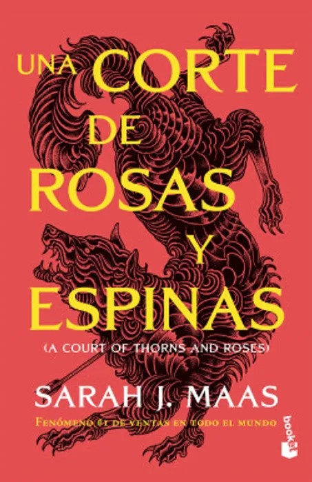 Portada del libro Una Corte de Rosas y Espinas de Sarah J. Maas