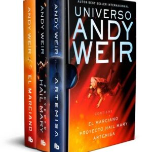 Portada del libro Universo Andy Weir - Edición Estuche
