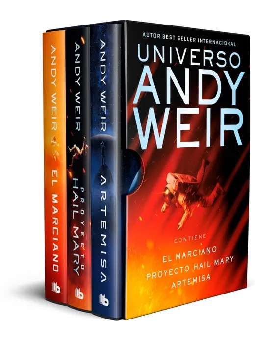 Universo Andy Weir (edición estuche con: El marciano | Proyecto Hail Mary | Artemisa) – Andy Weir
