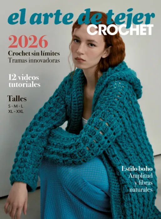 Portada del libro El Arte de Tejer Crochet 2026