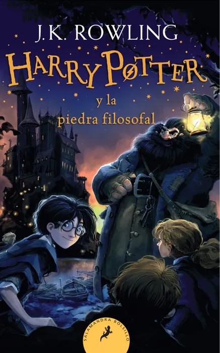 Portada del libro Harry Potter y la piedra filosofal - J. K. Rowling