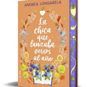 Portada de LA CHICA QUE LANZABA VERSOS AL AIRE - Andrea Longarela