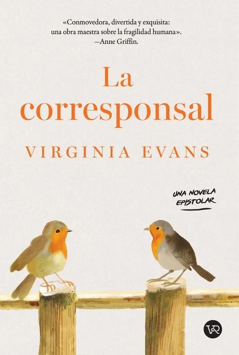 Portada del libro La corresponsal de Virginia Evans