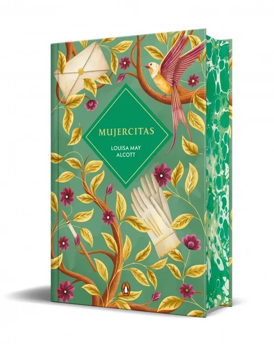 Portada de Mujercitas edición especial limitada con cantos tintados