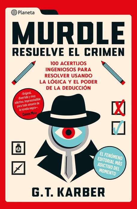 Portada del libro Murdle: Resuelve el crimen - G. T. Karber