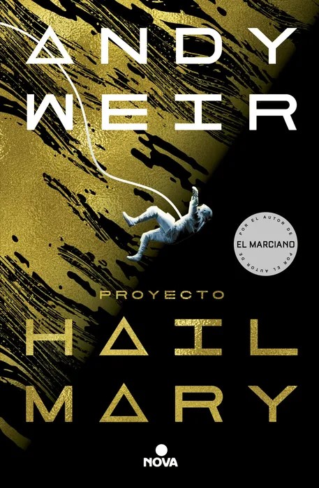 Proyecto Hail Mary de Andy Weir - Portada