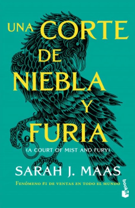 Portada del libro Una corte de niebla y furia de Sarah J. Maas