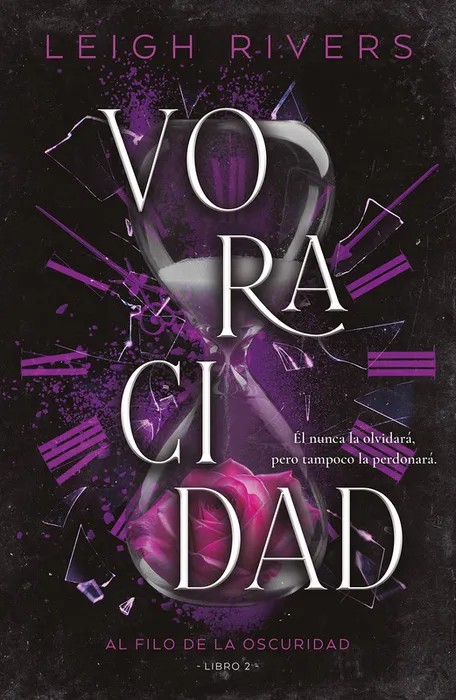 Portada del libro VORACIDAD (en Castellano) de Leigh Rivers