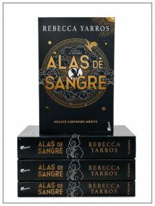 Portada del libro Alas de sangre de Rebecca Yarros