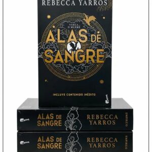 Portada del libro Alas de sangre de Rebecca Yarros