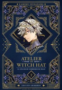 Portada del libro ATELIER OF WITCH HAT EDICION GRIMORIO 2 - Kamome Shirahama