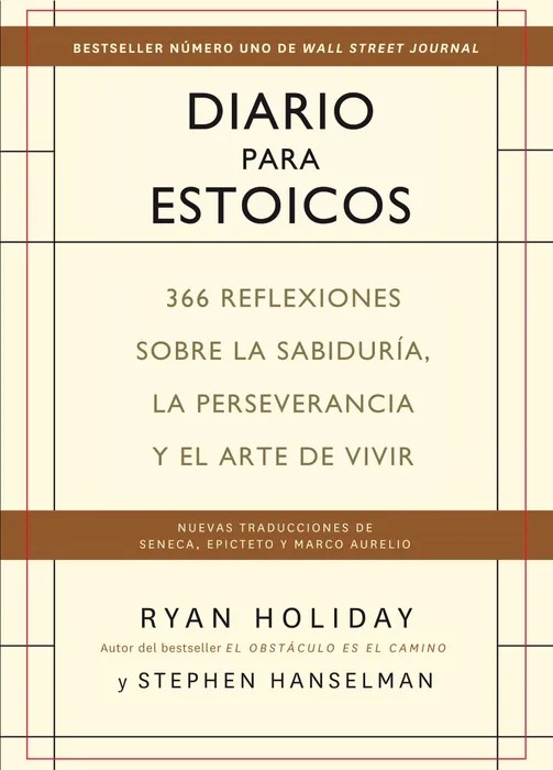 Portada del libro Diario Para Estoicos de Ryan Holiday