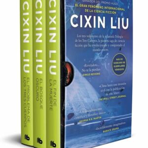 Portada Estuche Trilogía de Los Tres Cuerpos Cixin Liu