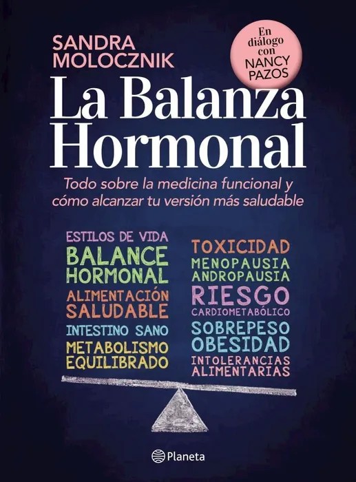 Portada de La Balanza Hormonal de Sandra Molocznik