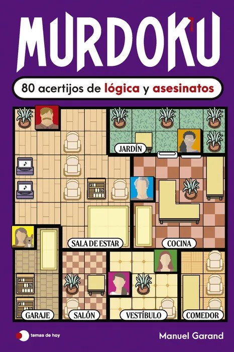 Portada del libro Murdoku: 80 acertijos de lógica y asesinatos