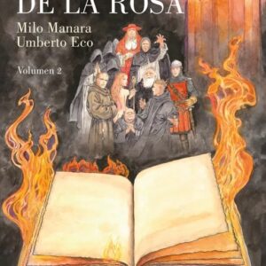 Portada de NOMBRE DE LA ROSA, EL. LA NOVELA GRAFICA - Milo Manara