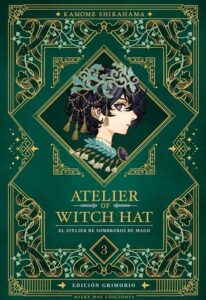 Portada Atelier of witch hat 3 - Kamome Shirahama