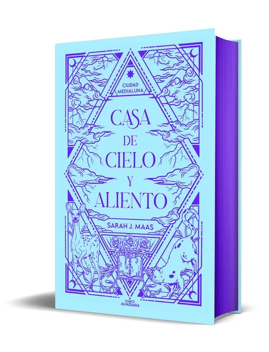 Portada del libro Casa de Cielo y Aliento (Ciudad Medialuna 2) - Sarah J. Maas