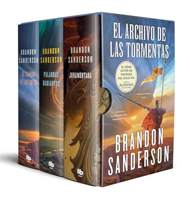 Portada de El Archivo de las Tormentas - Brandon Sanderson