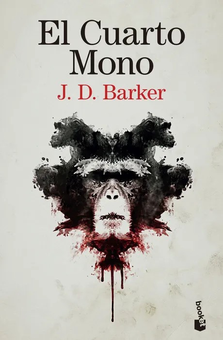 Portada del libro El Cuarto Mono de J. D. Barker