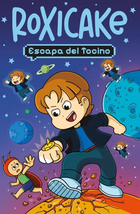 Portada de Escapa del tocino de RoxiCake