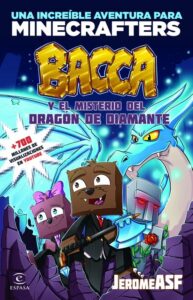 Portada de Minecraft. Bacca y el Misterio del Dragón de Diamante