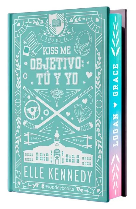 Portada de Objetivo: tú y yo (Kiss Me 2) - Elle Kennedy