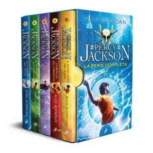 Portada del libro Percy Jackson y los Dioses del Olimpo - la Serie Completa